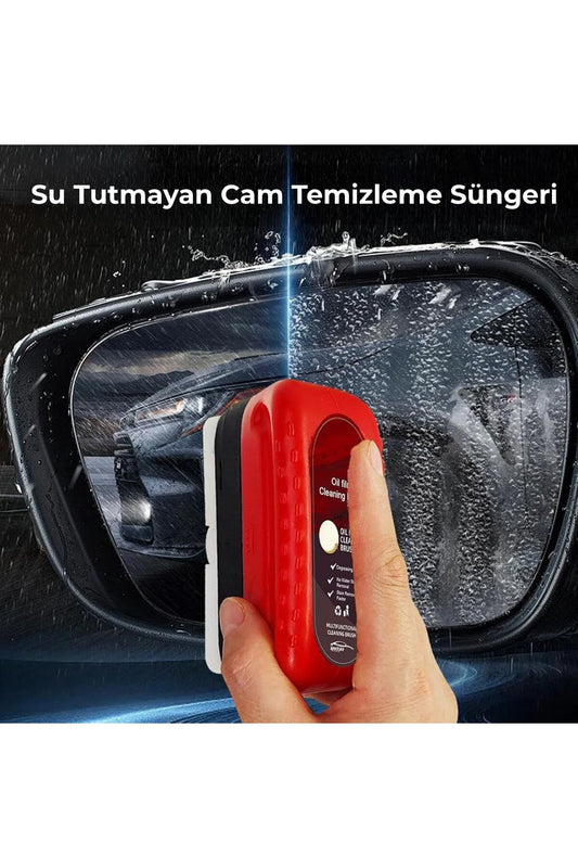 Su Bırakmayan Araç Camı Temizleme Süngeri